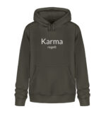 Karma regelt Bio Hoodie dunkel - Herren - Unisex Organic Hoodie 2.0 ST/ST-7151