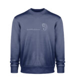 Yin Yang Sweatshirt - 100% Bio - dunkel - Unisex Organic Sweatshirt 2.0-6057