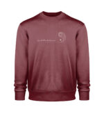 Yin Yang Sweatshirt - 100% Bio - dunkel - Unisex Organic Sweatshirt 2.0-6883