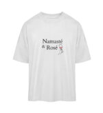 Namaste und Rose Oversized Shirt | 100% Bio - Organic Oversized Shirt ST/ST-3