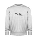 Yoga verliebt Sweatshirt - 100% Bio - Unisex Organic Sweatshirt 2.0-6892