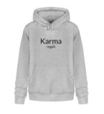 Karma regelt Bio Hoodie - Herren - Unisex Organic Hoodie 2.0 ST/ST-6892