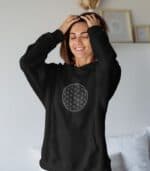 Blume des Lebens Hoodie