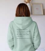 Dear person behind me Hoodie - Unisex – Bild 3