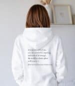 Dear person behind me Hoodie - Unisex – Bild 2