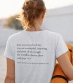 Dear Person behind me T-Shirt - 100% Bio – Bild 2