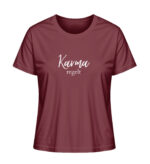 Karma regelt T-Shirt - 100% Bio - dunkel - Damen Premium Organic T-Shirt 2.0 ST/ST-6883