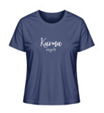 Karma regelt T-Shirt - 100% Bio - dunkel - Damen Premium Organic T-Shirt 2.0 ST/ST-6057