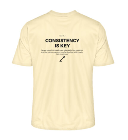 Consistency is key T-Shirt Herren - 100% Bio dunkel - Herren Premium Organic Shirt 2.0.ST/ST-7131
