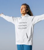 Einatmen Ausatmen Loslassen Yoga Hoodie - Unisex