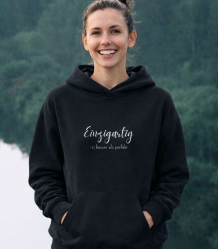 Einzigartig Bio Hoodie