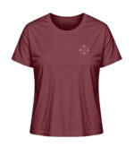 4 Elements T-Shirt - 100% Bio - dunkel - Damen Premium Organic T-Shirt 2.0 ST/ST-6883