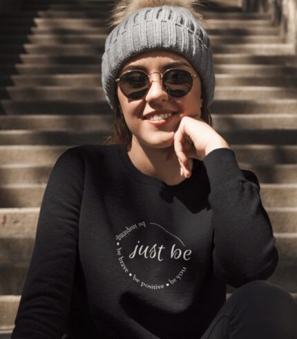 Just be Yoga Sweatshirt - 100% Bio