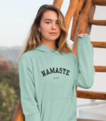 Namaste Yoga Hoodie - Unisex – Bild 2