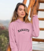 Namaste Yoga Hoodie - Unisex – Bild 5