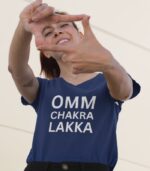 Omm Yoga Shirt V-Ausschnitt | 100% Bio – Bild 6