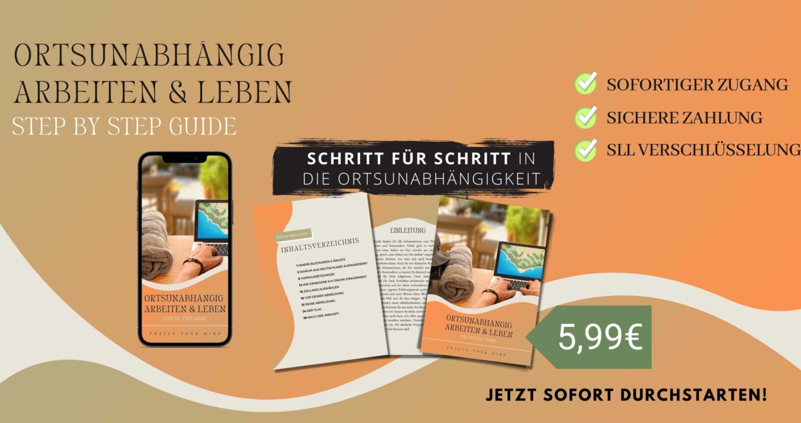 Ortsunabhängig arbeiten & leben Guide