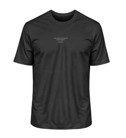Moment T-Shirt Herren - 100% Bio - dunkel - Herren Premium Organic Shirt 2.0.ST/ST-16