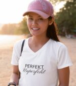 Perfekt Unperfekt Shirt V-Ausschnitt | 100% Bio