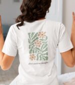 Positive thoughts Yoga Shirt V-Ausschnitt | 100% Bio