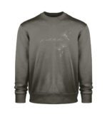 Go with the flow Sweatshirt - 100% Bio - dunkel - Unisex Organic Sweatshirt 2.0-7151