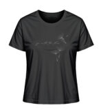 Go with the Flow T-Shirt - 100% Bio - dunkel - Damen Premium Organic T-Shirt 2.0 ST/ST-16