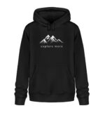 Explore More Bio Hoodie dunkel - Herren - Unisex Organic Hoodie 2.0 ST/ST-16