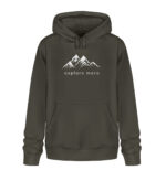 Explore More Bio Hoodie dunkel - Herren - Unisex Organic Hoodie 2.0 ST/ST-7151