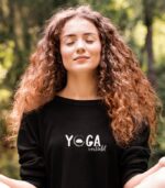 Yoga verliebt Yoga Sweatshirt - 100% Bio