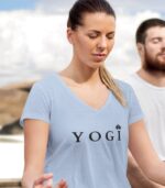 Yogi Shirt V-Ausschnitt | 100% Bio – Bild 2