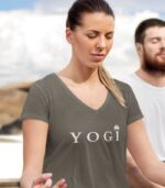 Yogi Shirt V-Ausschnitt | 100% Bio – Bild 5