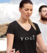 Yogi Shirt V-Ausschnitt | 100% Bio – Bild 3