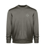 4 elements Sweatshirt - 100% Bio - dunkel - Unisex Organic Sweatshirt 2.0-7151