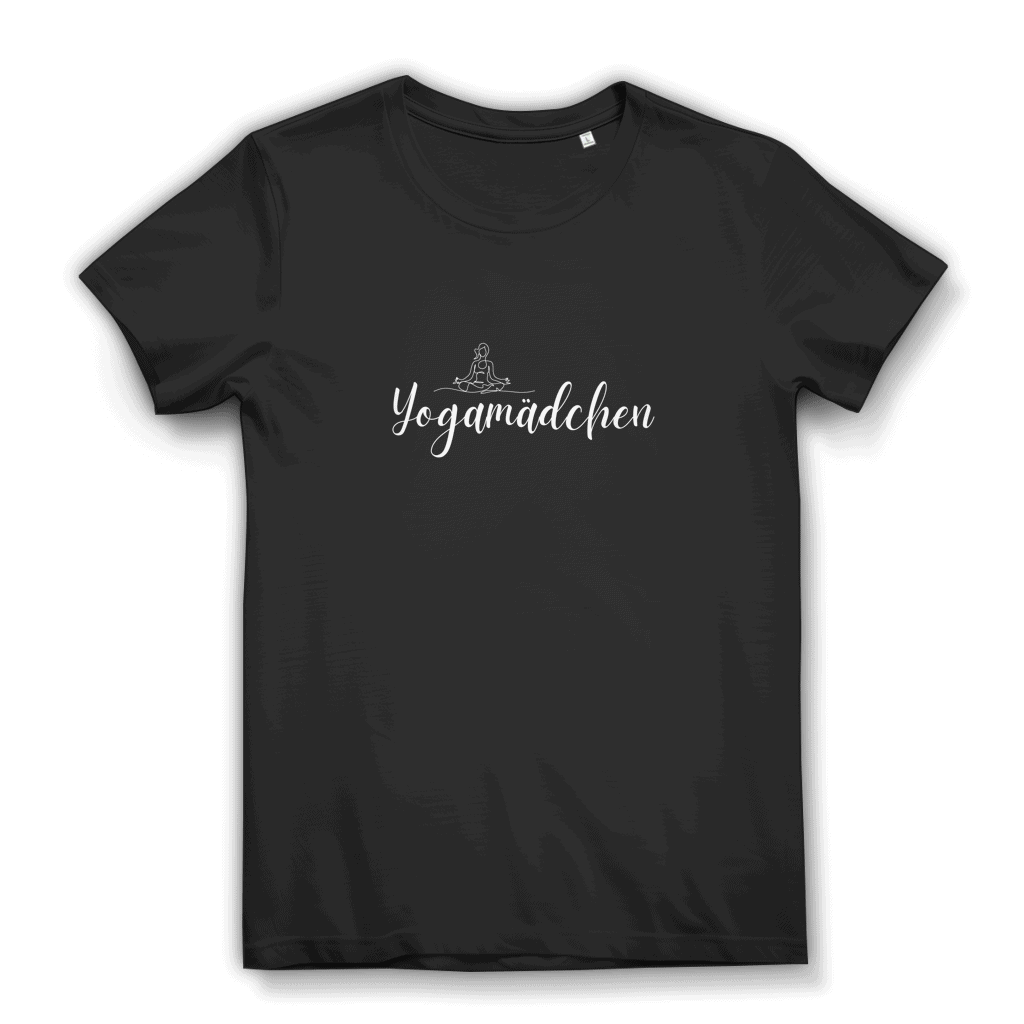313550_v-342-front Yogamädchen Yoga T-Shirt – 100% Bio – Bild 1
