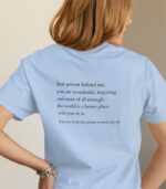 Dear person behind me Shirt V-Ausschnitt | 100% Bio – Bild 9