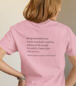 Dear person behind me Shirt V-Ausschnitt | 100% Bio – Bild 5