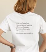 Dear person behind me Shirt V-Ausschnitt | 100% Bio – Bild 2