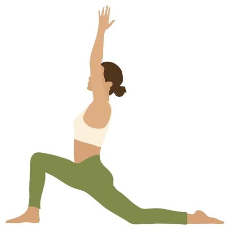 Tiefer Ausfallschritt – Anjaneyasana