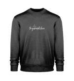 Yogamädchen Sweatshirt - 100% Bio - dunkel - Unisex Organic Sweatshirt 2.0-16