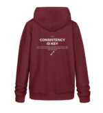 Consistency is key - Bio Unisex Hoodie - Unisex Organic Hoodie 2.0 ST/ST-6883