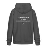 Consistency is key - Bio Unisex Hoodie - Unisex Organic Hoodie 2.0 ST/ST-6896