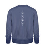 4 elements Sweatshirt - 100% Bio - dunkel - Unisex Organic Sweatshirt 2.0-6057