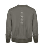 4 elements Sweatshirt - 100% Bio - dunkel - Unisex Organic Sweatshirt 2.0-7151
