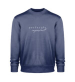 Perfectly imperfect Sweatshirt - 100% Bio dunkel - Unisex Organic Sweatshirt 2.0-6057