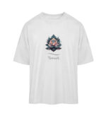 Lotusblume Oversized Shirt | 100% Bio dunkel - Organic Oversized Shirt ST/ST-3