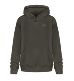 4 Elements Bio Hoodie dunkel - Unisex Organic Hoodie 2.0 ST/ST-7151