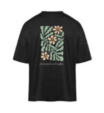 Plant positive thoughts Oversized Shirt | 100% Bio dunkel - Organic Oversized Shirt ST/ST-16