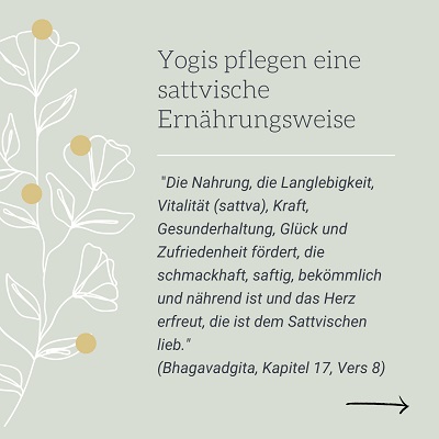 yogische ernährung